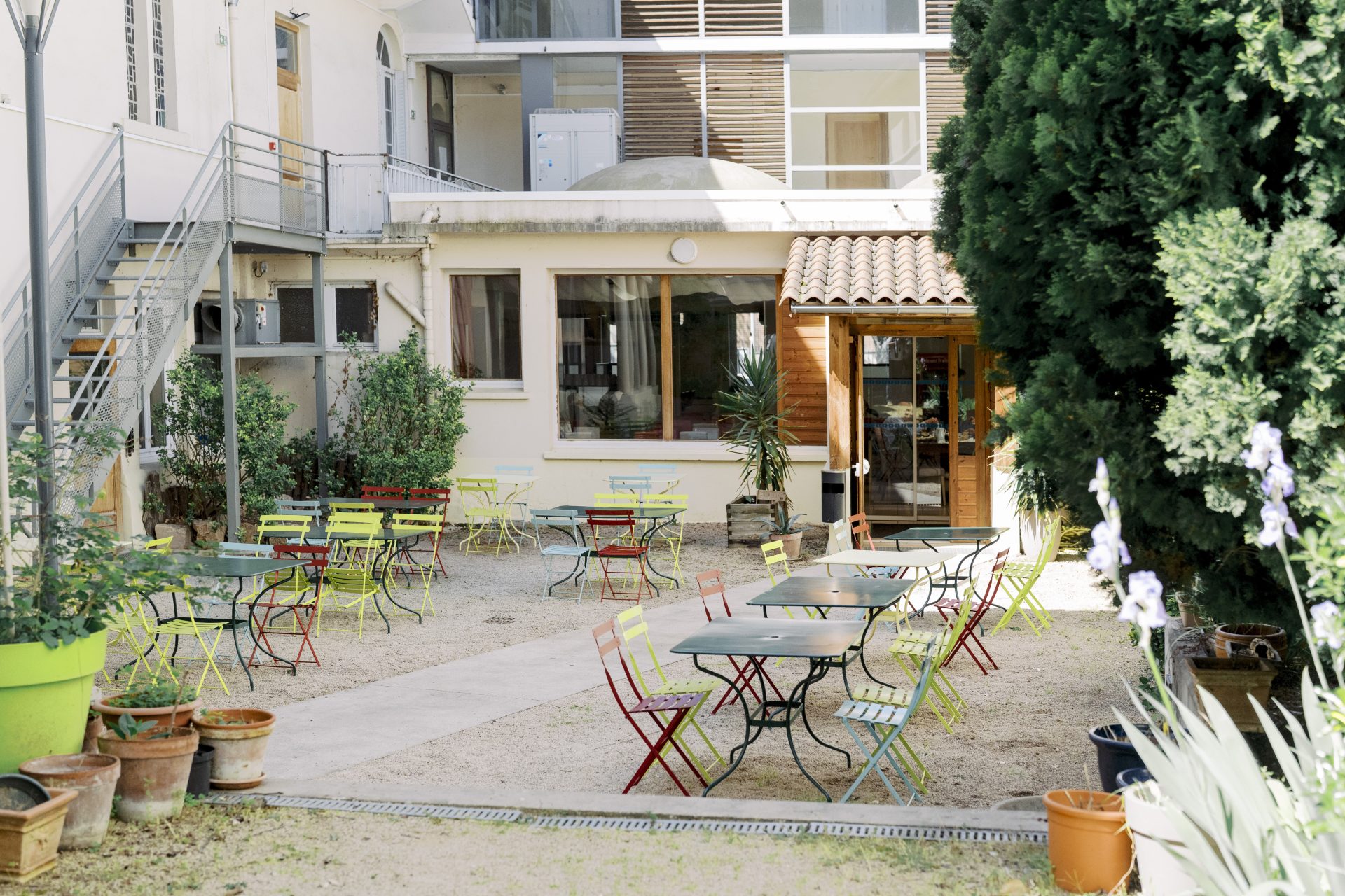 La terrasse de la Cantalade